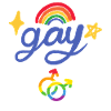 Schwuler Regenbogen