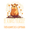 Capybara Toujours toi-même