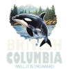 British Columbia Souvenir Orca