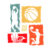 Basketball Retro Basketball Player