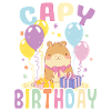 Capy Anniversaire Mignon Capybara Anniversaire