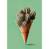 Kaktus-Eiscreme
