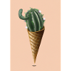 Kaktus-Eiscreme