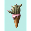 Kaktus-Eiscreme