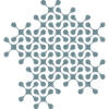 Pattern with rounded intertwined lines