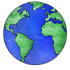 Unser Planet die Erde