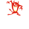 Schädel und Dämon
