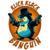 Click clack panguin penguin with guns