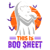 C’est Boo Sheet Ghost Halloween