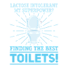 Lactose intolerant toilets - intolerance