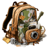 Travel backpack n°1