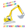 Kindergarten Bagger Kita Geschenk