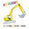 Schulkind Bagger Schulanfänger Geschenk