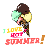 I love hot summer