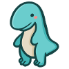 hugadino T-Rex, dino, cute dinosaur
