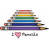 I Love Pencils