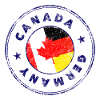 CANADA GERMANY Stamp