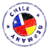 CHILE GERMANY Stamp