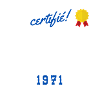 certifié unique 1971 homme