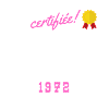 certifiée unique 1972 femme