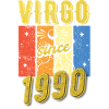 Virgo 1990 Zodiac Birthday Gift