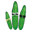 Cucumber Trio,Cucumber,Cucumber,Cucumber,Sunglasses