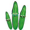 Cucumber Trio,Cucumber,Cucumber,Cucumber,Sunglasses