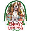 Basset Hound Christmas