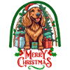Irish Setter Christmas