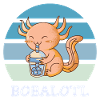 Boba Bubble Tea Axolotl Bobalotl