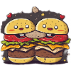 Trio de biscuits Burgers