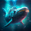 cyberpunk whale