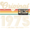 1975 Vintage Retro Vintage Fødselsdagsgave