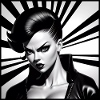 Monochrome Pop Art