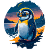 Cute penguin