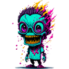 Bunter cooler Zombie