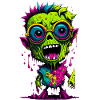 Bunter cooler Zombie