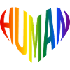 LGBTQ Human Herzform Design