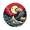 Ondes terrestres Lune