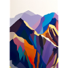 Bunte Berge