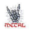 Funny Death Metal Vegan
