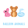Caution: Talk about balloon animals