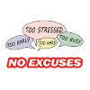 logo quote NO EXCUSES