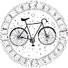 Rennrad Illustration