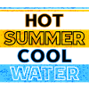 Hot summer cool water