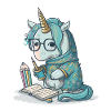 Unicorn Calligrapher