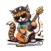 Guitar Cat