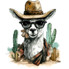 Jiko le lama cowboy