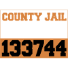 County Jail Inmate Number Halloween