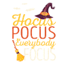 Hocus-pocus Everybody concentrates funny